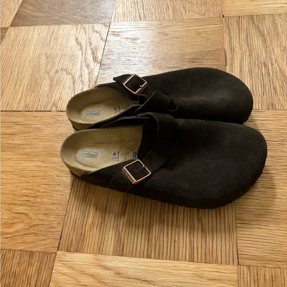 Birkenstock: Boston Soft Footbed (NWOT)